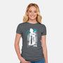 Soldier First Class-womens fitted tee-Logozaste
