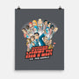 Dunder Mifflin Vs The world-none matte poster-trheewood