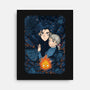 Howl's Moving Castle Tiles-none stretched canvas-danielmorris1993