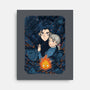 Howl's Moving Castle Tiles-none stretched canvas-danielmorris1993