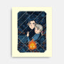 Howl's Moving Castle Tiles-none stretched canvas-danielmorris1993