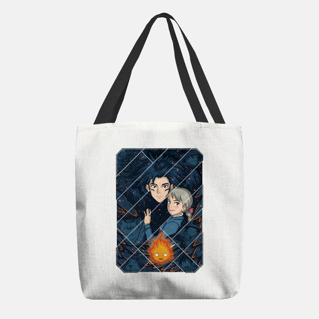 Howl's Moving Castle Tiles-none basic tote-danielmorris1993