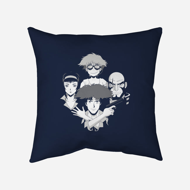 Bohemian Hunters-none removable cover w insert throw pillow-retrodivision