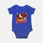 Yin And Yang Tiger Dragon-baby basic onesie-NemiMakeit
