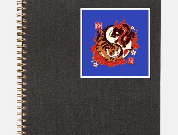 Yin And Yang Tiger Dragon