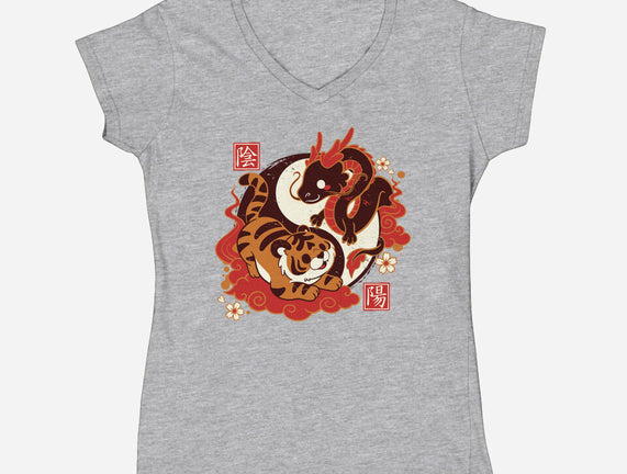 Yin And Yang Tiger Dragon