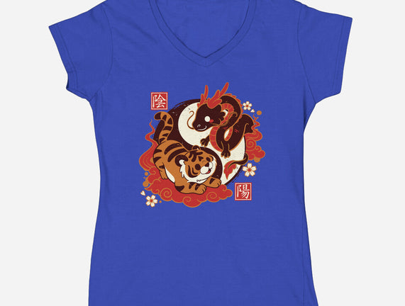 Yin And Yang Tiger Dragon
