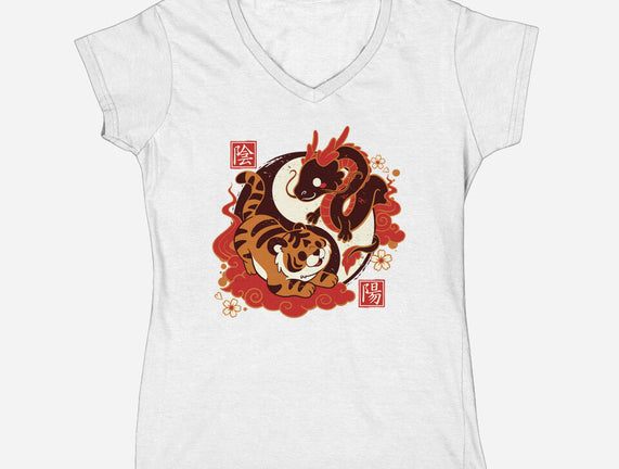 Yin And Yang Tiger Dragon