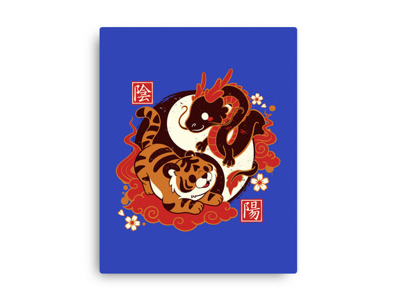 Yin And Yang Tiger Dragon