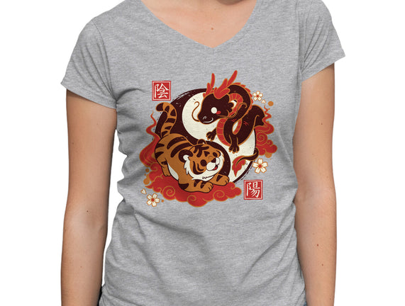 Yin And Yang Tiger Dragon