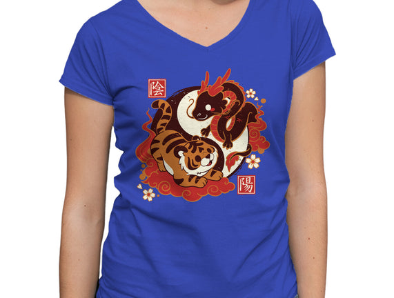 Yin And Yang Tiger Dragon