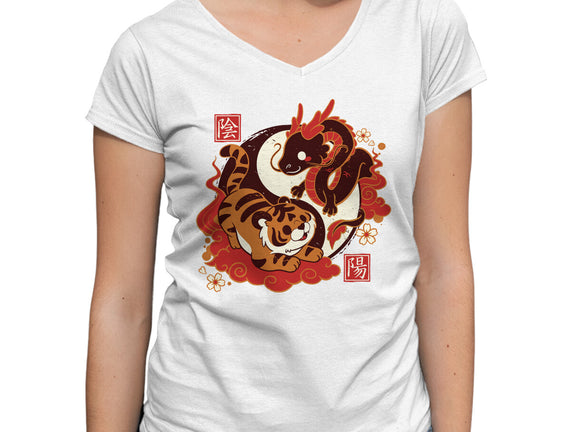 Yin And Yang Tiger Dragon
