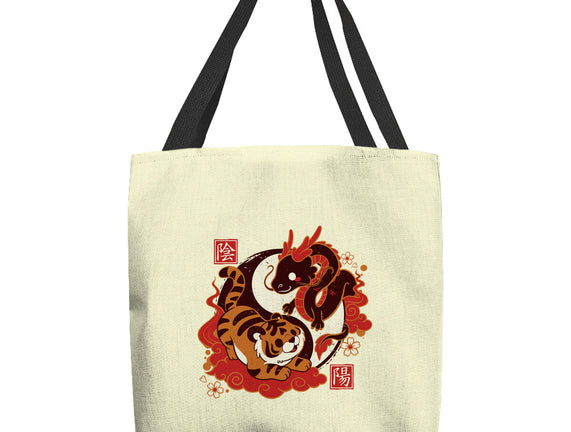 Yin And Yang Tiger Dragon