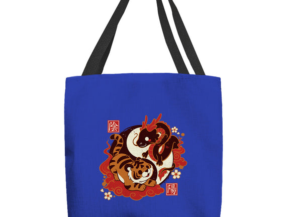 Yin And Yang Tiger Dragon