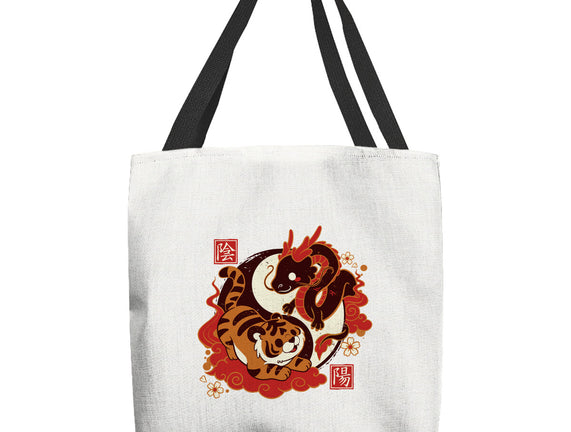 Yin And Yang Tiger Dragon