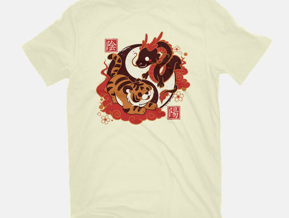 Yin And Yang Tiger Dragon