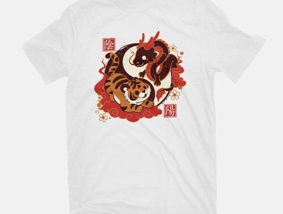 Yin And Yang Tiger Dragon