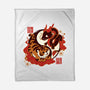 Yin And Yang Tiger Dragon-none fleece blanket-NemiMakeit