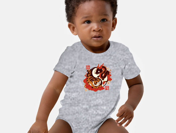 Yin And Yang Tiger Dragon