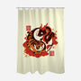 Yin And Yang Tiger Dragon-none polyester shower curtain-NemiMakeit