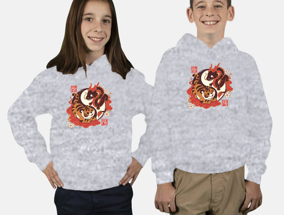 Yin And Yang Tiger Dragon