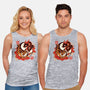 Yin And Yang Tiger Dragon-unisex basic tank-NemiMakeit