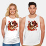 Yin And Yang Tiger Dragon-unisex basic tank-NemiMakeit