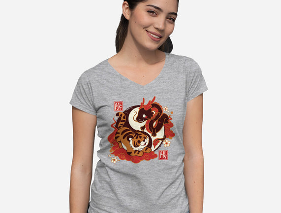 Yin And Yang Tiger Dragon