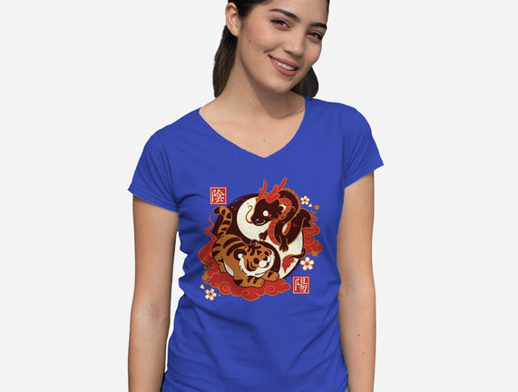 Yin And Yang Tiger Dragon
