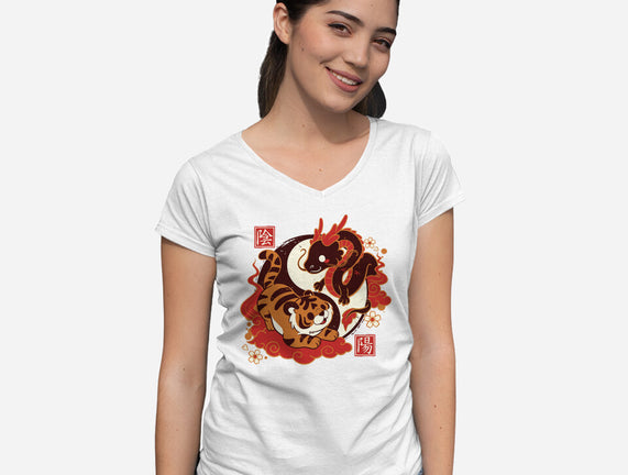 Yin And Yang Tiger Dragon