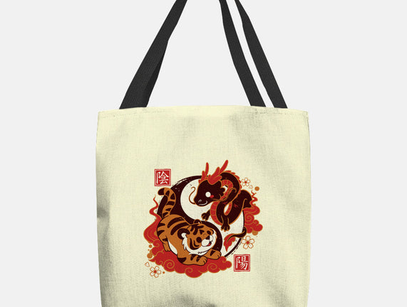 Yin And Yang Tiger Dragon