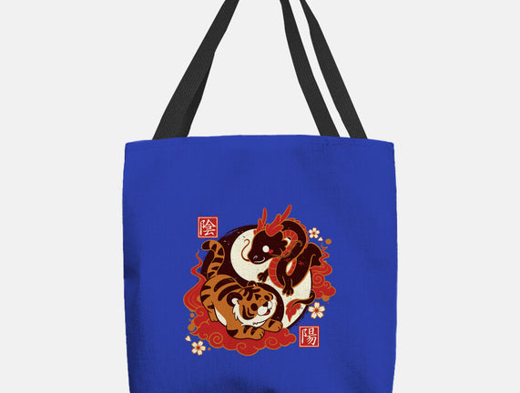 Yin And Yang Tiger Dragon