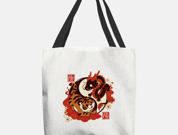 Yin And Yang Tiger Dragon