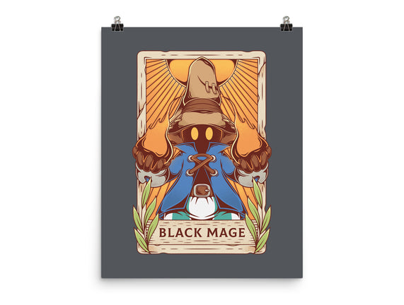 Black Mage Tarot Card