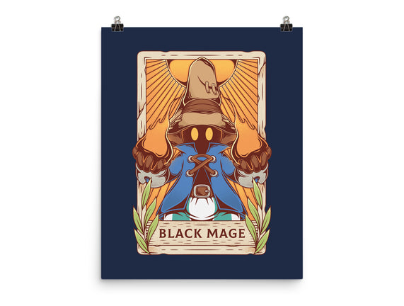 Black Mage Tarot Card