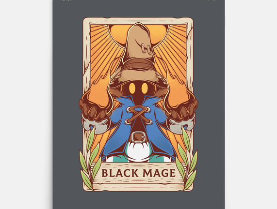 Black Mage Tarot Card
