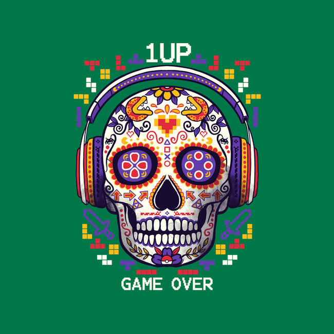 Calavera Gamer-none matte poster-NemiMakeit