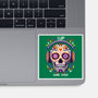 Calavera Gamer-none glossy sticker-NemiMakeit