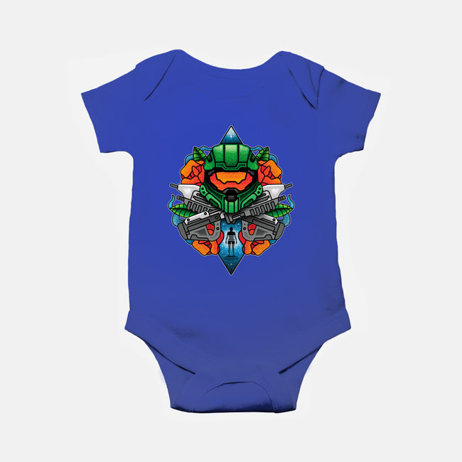 117 Tattoo-baby basic onesie-Logozaste