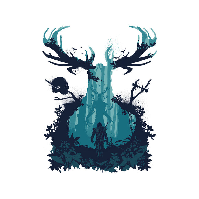 Forest Monster-mens heavyweight tee-RamenBoy