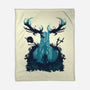 Forest Monster-none fleece blanket-RamenBoy