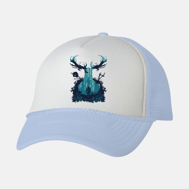 Forest Monster-unisex trucker hat-RamenBoy