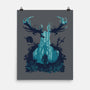 Forest Monster-none matte poster-RamenBoy