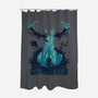 Forest Monster-none polyester shower curtain-RamenBoy