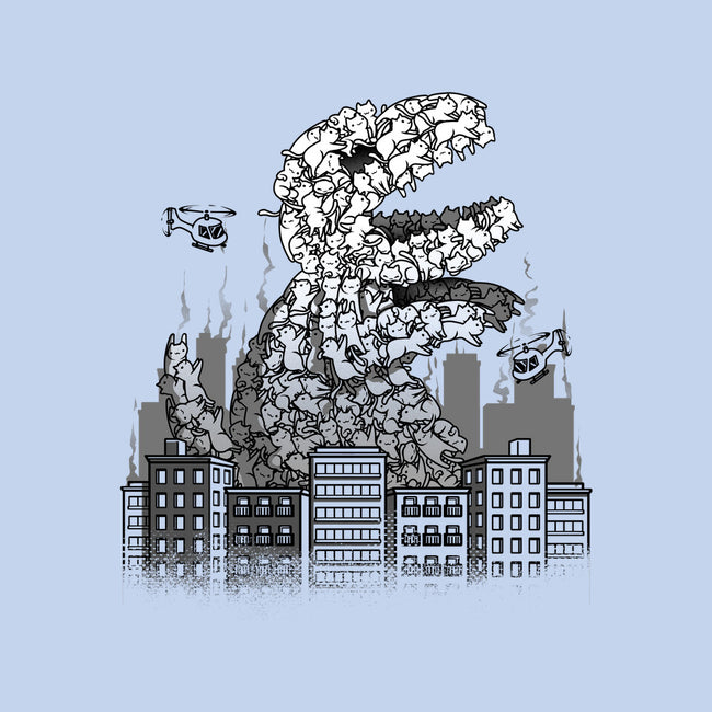 Catzilla Attacks-unisex pullover sweatshirt-tobefonseca