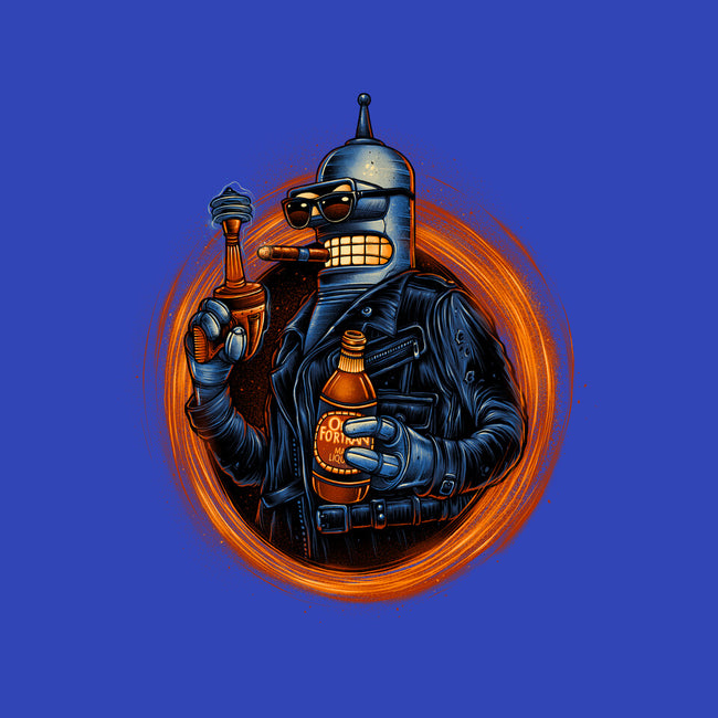 Benderminator-youth basic tee-glitchygorilla