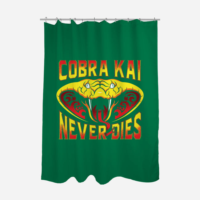 Never Dies-none polyester shower curtain-DCLawrence