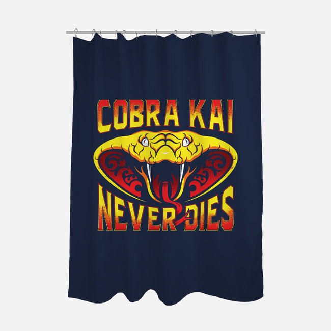 Never Dies-none polyester shower curtain-DCLawrence