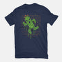 Cactuar Graffiti-womens basic tee-Logozaste