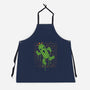 Cactuar Graffiti-unisex kitchen apron-Logozaste